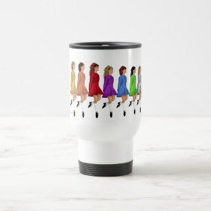 Rainbow Line Travel Mug