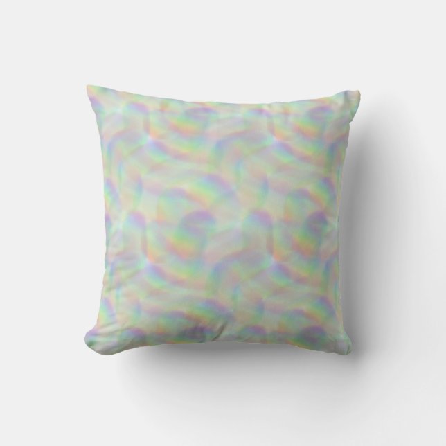 rainbow lines cushion (Front)