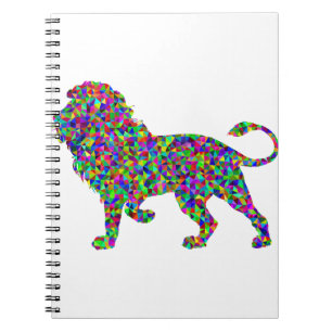 Rainbow Lion Notebook