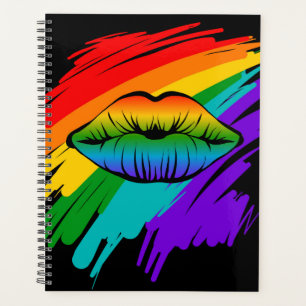 Rainbow Lips Planner