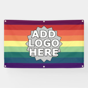 rainbow logo banner