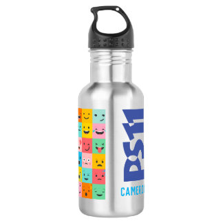 Rainbow Logo Personalised Name Kid's 532 Ml Water Bottle