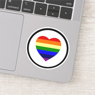 Rainbow Logo Vinyl Sticker