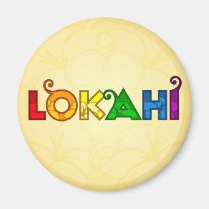 Rainbow Lokahi Magnet