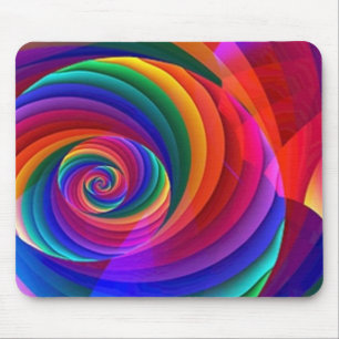 Rainbow Lolly Pops Mouse Mat