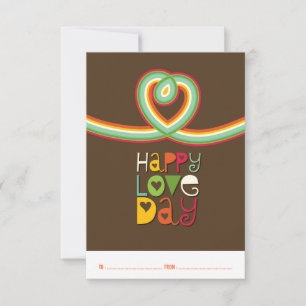 Rainbow Loop Classroom Valentine's Day Photo Cards