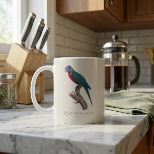 Rainbow lorikeet female, Trichoglossus moluccanus Coffee Mug