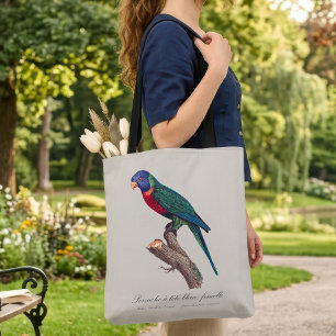 Rainbow lorikeet female, Trichoglossus moluccanus Tote Bag