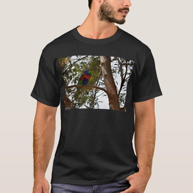 RAINBOW LORIKEET RURAL QUEENSLAND AUSTRALIA T-Shirt (Front)