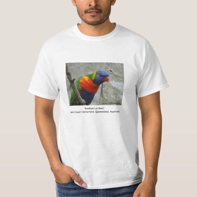 Rainbow Lorikeet T-Shirt (Front)