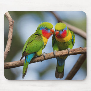 Rainbow Lorikeets Mouse Mat