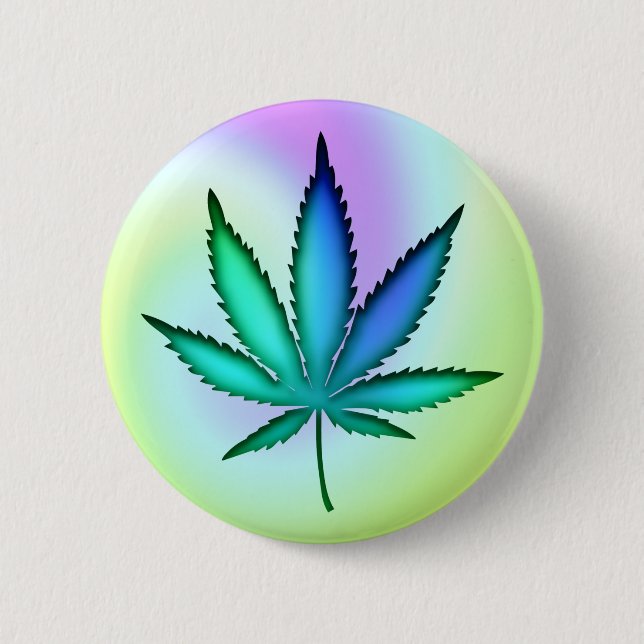 Rainbow Love  6 Cm Round Badge (Front)