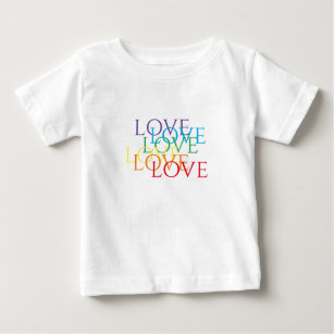 RAINBOW LOVE Baby T-Shirt