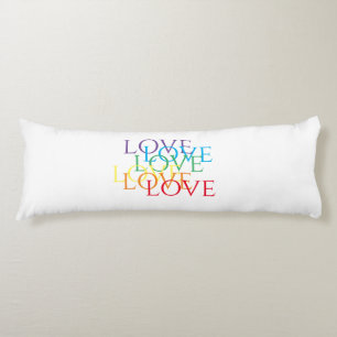 RAINBOW LOVE Body Pillow 