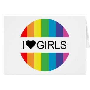 rainbow love. i heart girls.