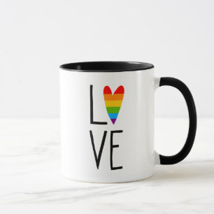 Rainbow Love Mug