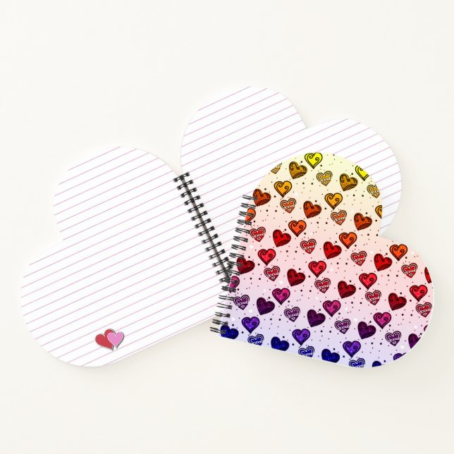 Rainbow Love Notebook (Inside)