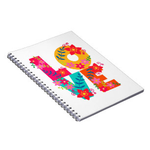 Rainbow Love Notebook