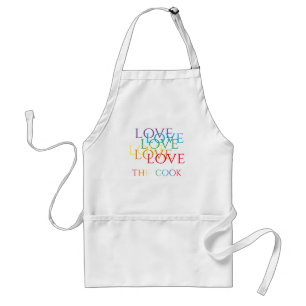 RAINBOW LOVE Standard Apron 