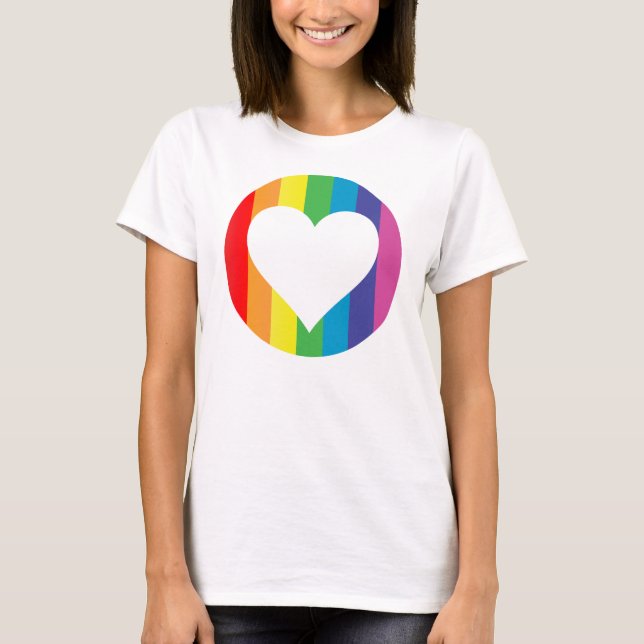 rainbow love. T-Shirt (Front)