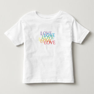 RAINBOW LOVE Toddler T-Shirt