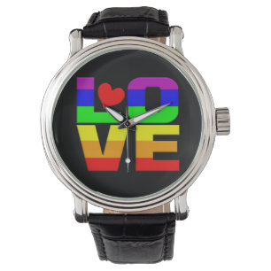 Rainbow Love watches