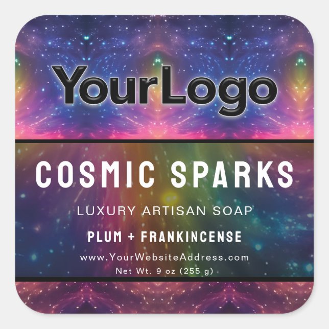 Rainbow Magic Cosmic Galaxy Artisan Product Labels (Front)