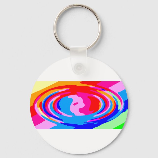 Rainbow magic key ring (Front)