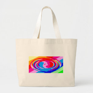 Rainbow magic large tote bag