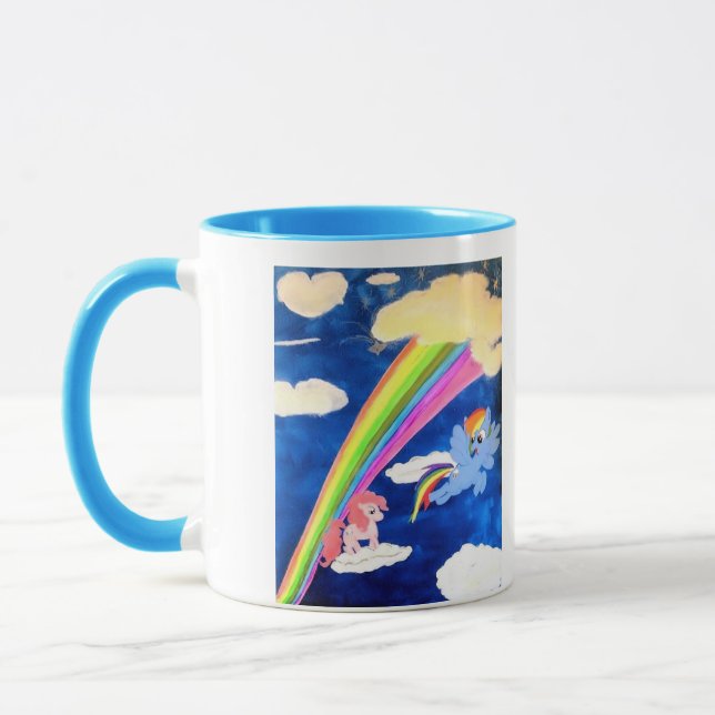 Rainbow Magic Mug by JML (Left)