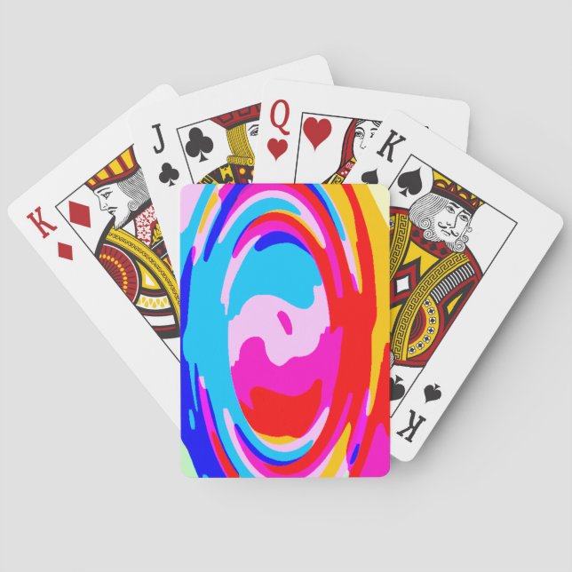 Rainbow magic playing cards (Back)