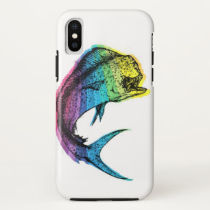 Rainbow Mahi Mahi iPhone X Case