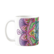 Rainbow Mandala Coffee Mug