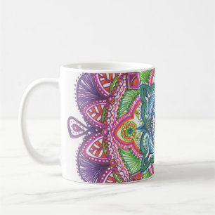 Rainbow Mandala Coffee Mug