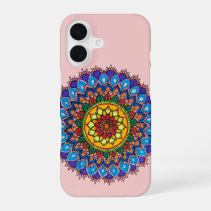 Rainbow Mandala Iphone16 Case