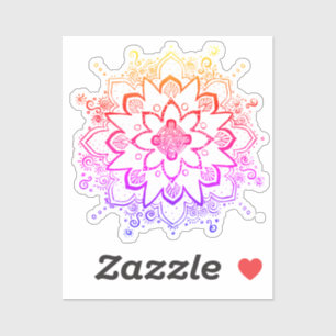 Rainbow Mandala Sticker
