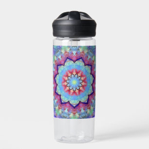 Rainbow Mandala Water Bottle