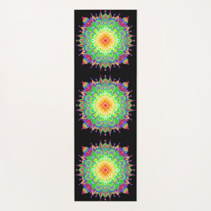 Rainbow Mandala Yoga Mat