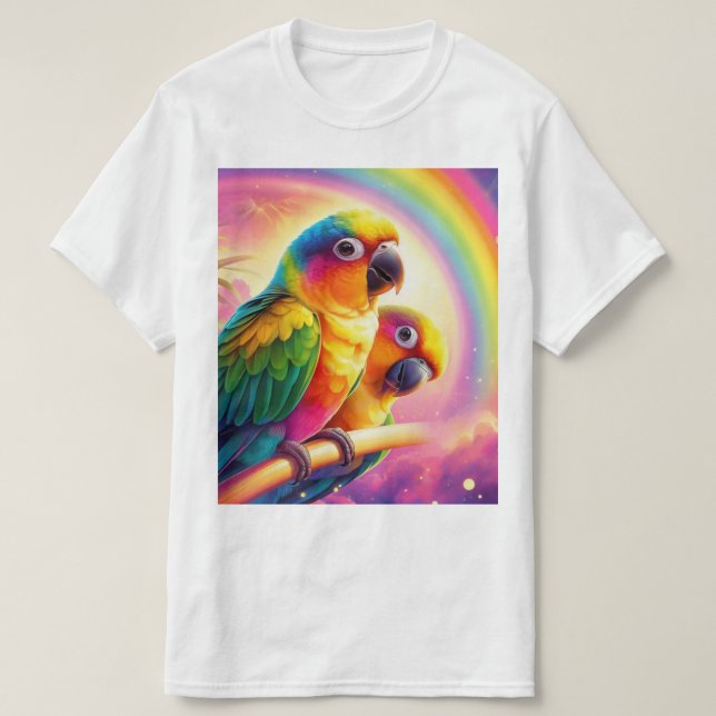 Rainbow Mango and Tango T-Shirt (Design Front)
