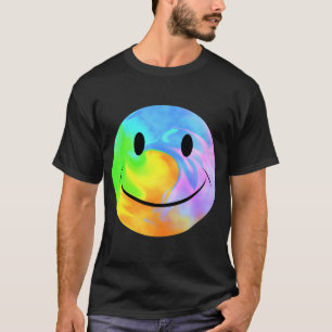 Rainbow Marble Face T-Shirt
