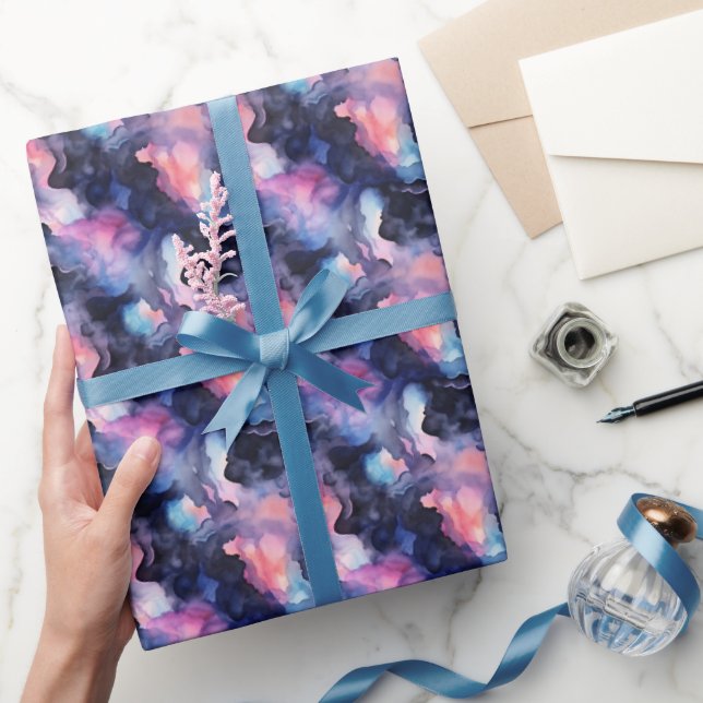 Rainbow Marble  Wrapping Paper (Gifting)