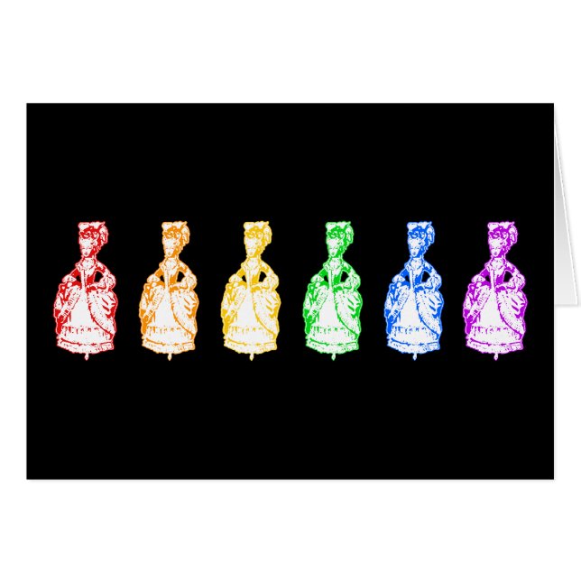 Rainbow Marie Antoinettes (Front Horizontal)