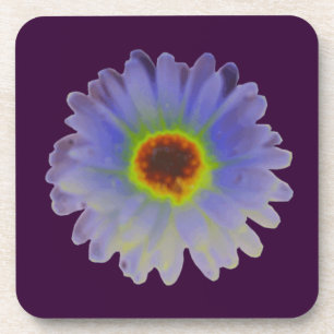 Rainbow Marigold Cork Coaster
