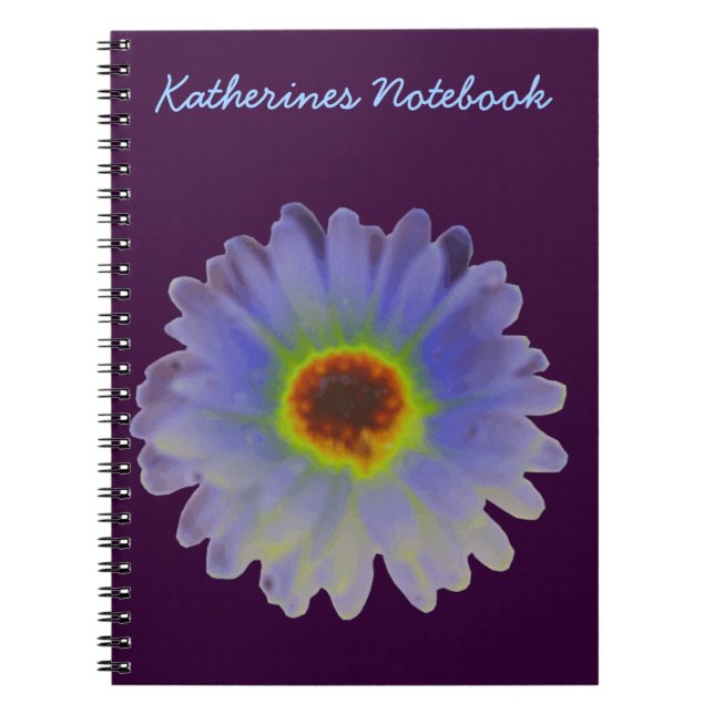 Rainbow Marigold Customisable Notebook (Front)