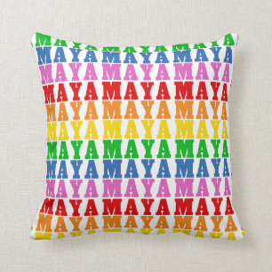 Rainbow Maya Cushion