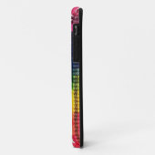 Rainbow melting crayons art iPhone 5 case (Back/Left)