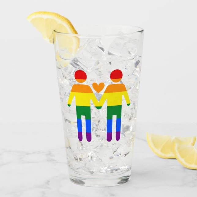 Rainbow Men Glass (Front Ice)