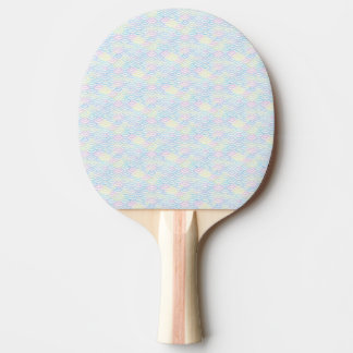 Rainbow Mermaid Pastel Ping Pong Paddle