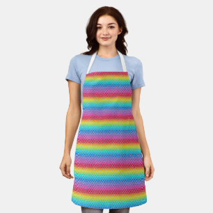 Rainbow Mermaid scale apron