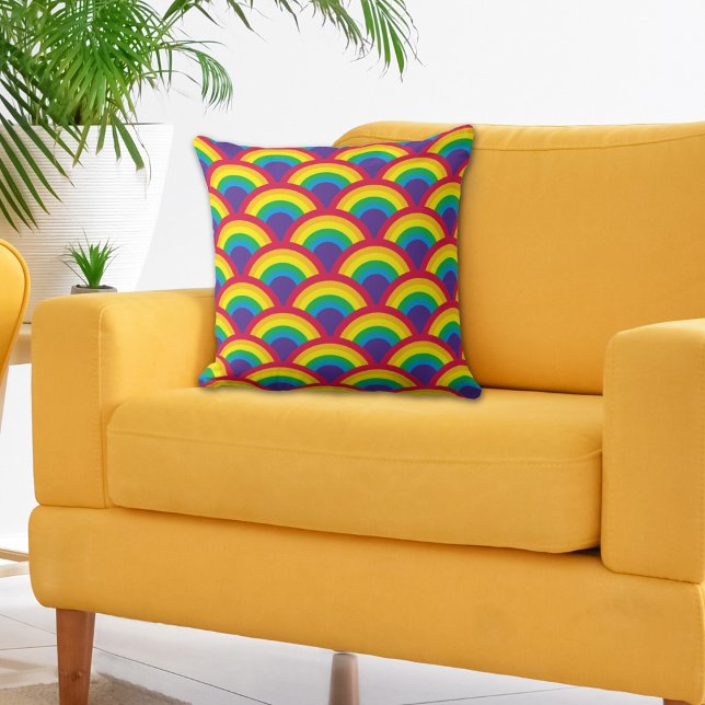 Rainbow Mermaid Scale Cushion (Creator Uploaded)